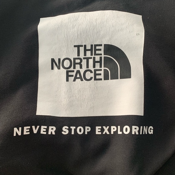 Black long sleeve sweatshirt The North Face size L - Picture 6 of 11